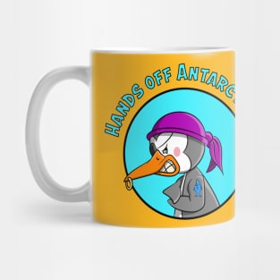 Hands off Antarctica! Mug